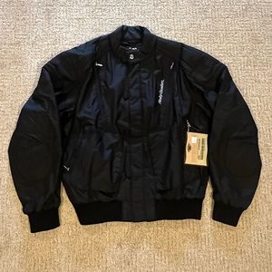 New With Tags Harley Davidson Nylon Black Spokane Embroidered Jacket Large L